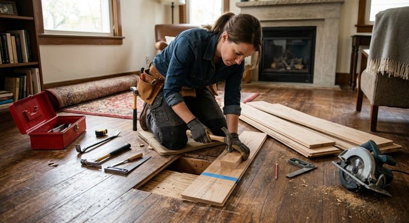 Wood Floor Service in Columbia, MD