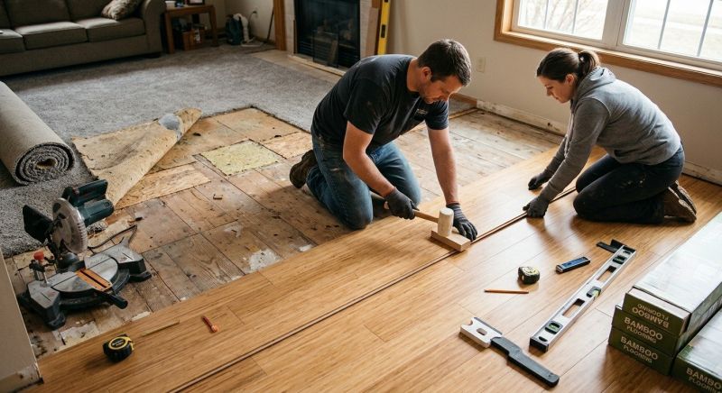Bamboo Flooring Installation in Columbia, MD
