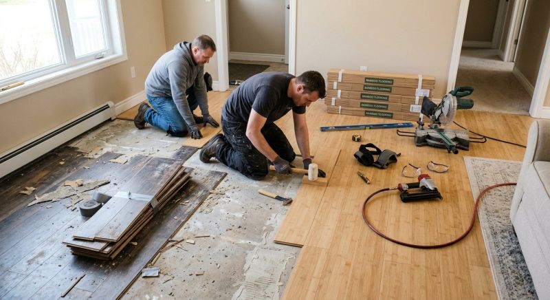 Bamboo Flooring Installation in Columbia, MD