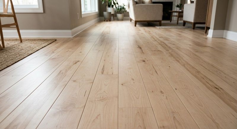 Birch Floor Installation in Columbia, MD