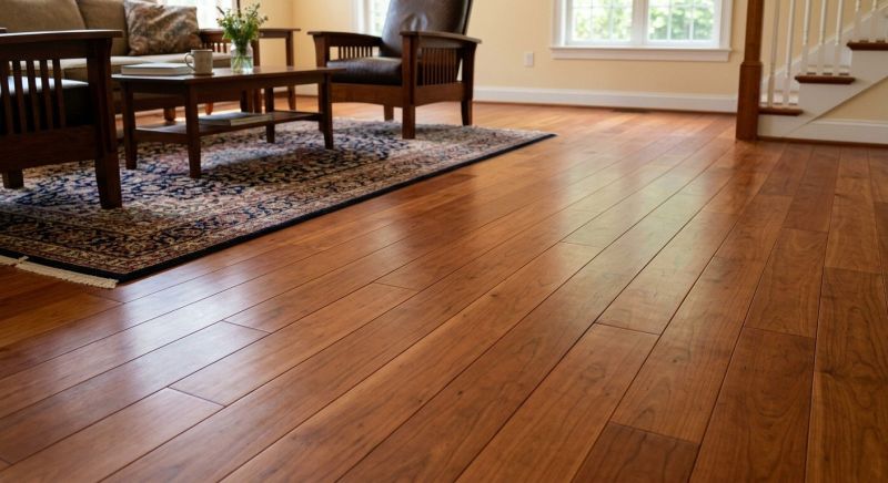 Cherry Floor Installation in Ashton, MD