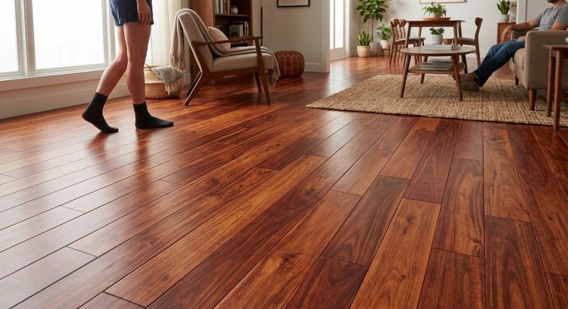 Cherry Floor Installation in Hyattsville, MD