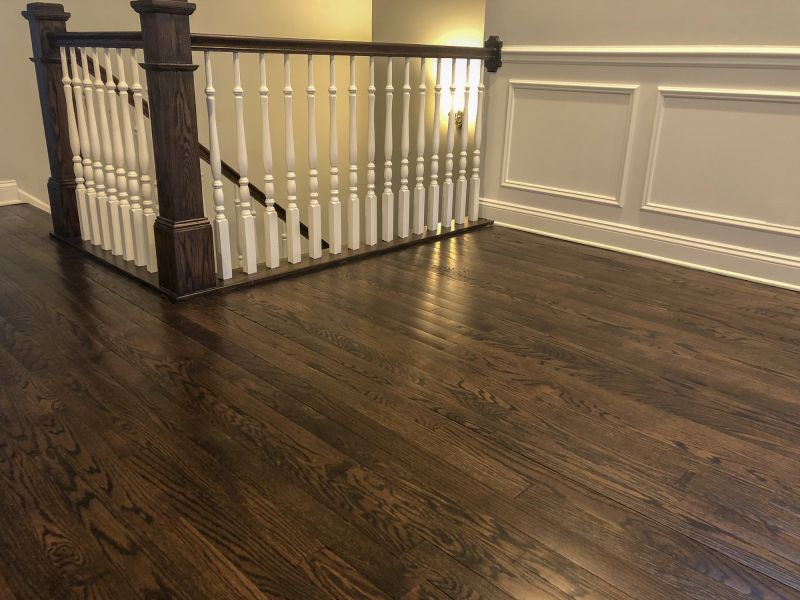 Dark Wood Floor Installation in Columbia, MD