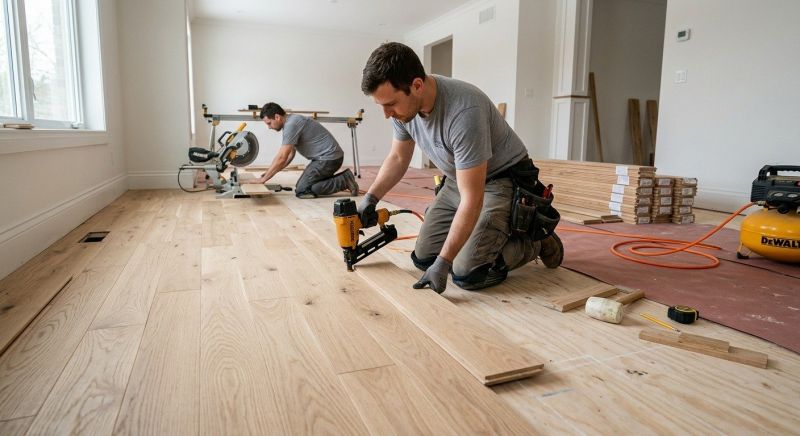 Hardwood Floor Installation in Baltimore County, MD