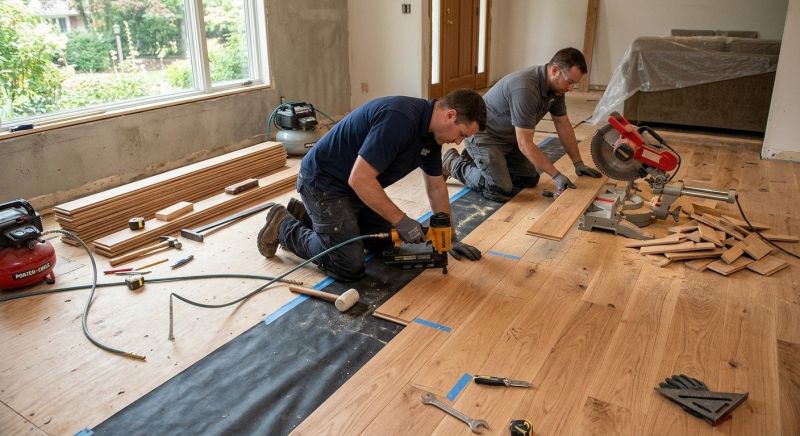 Hardwood Floor Installation in Crofton, MD