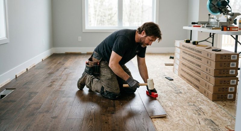 Hardwood Floor Installation in Essex, MD