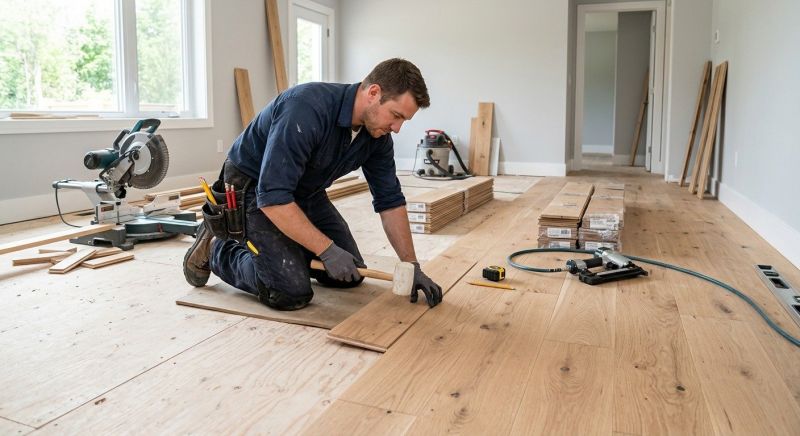 Hardwood Floor Installation in Greenbelt, MD