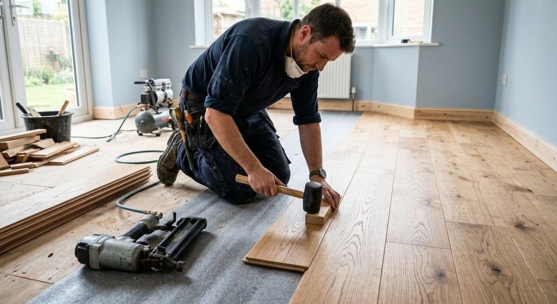 Hardwood Floor Installation in Kensington, MD