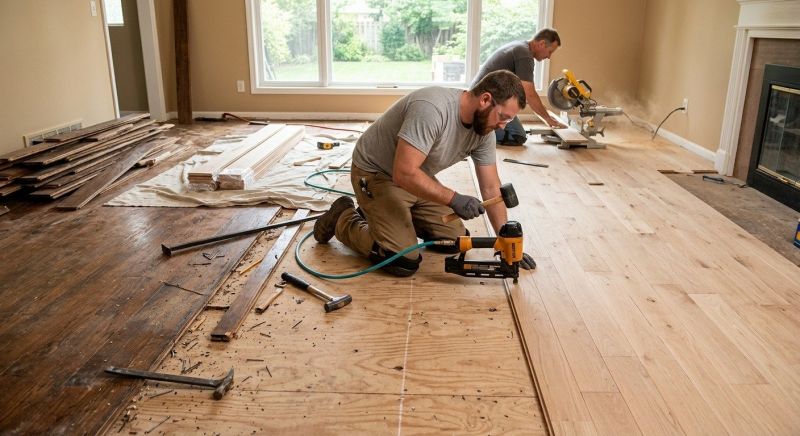 Hardwood Replacement in Annapolis, MD