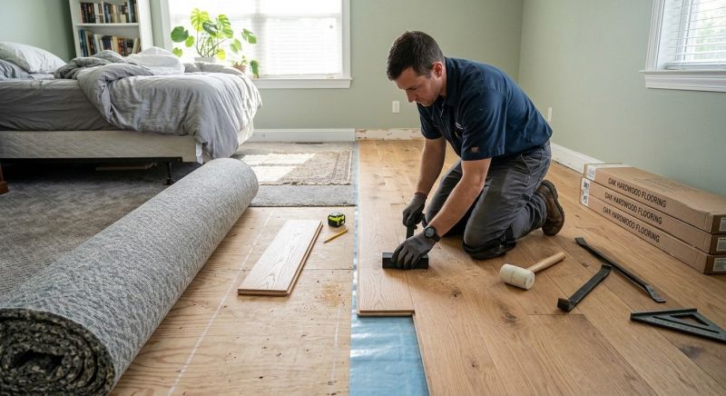Hardwood Replacement in Crofton, MD