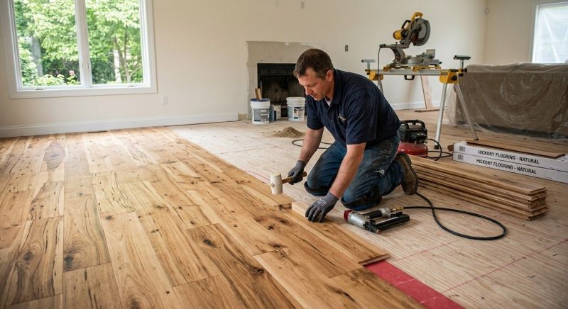 Hickory Floor Installation in Columbia, MD