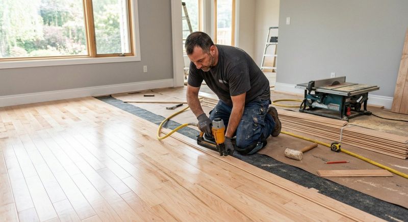 Maple Flooring Installation in Baltimore County, MD