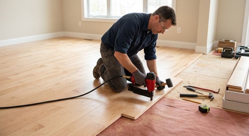 Maple Flooring Installation in Beltsville, MD