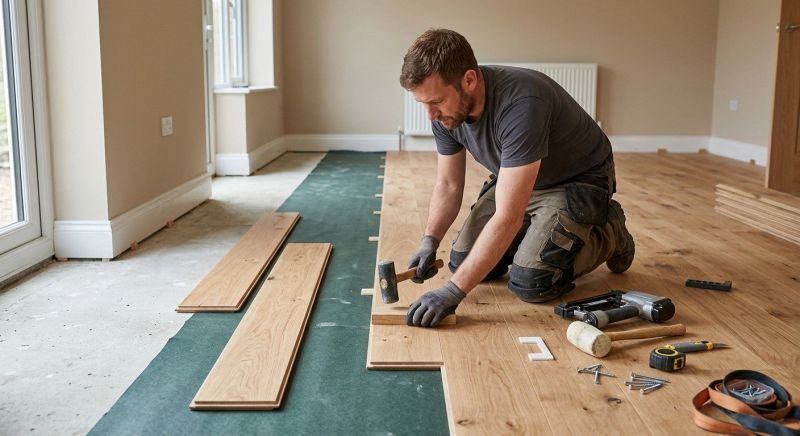 Maple Flooring Installation in Montgomery County, MD