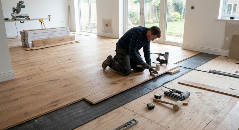Oak Floor Installation in Annapolis, MD