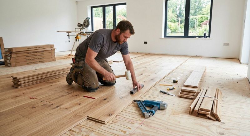 Oak Floor Installation in Halethorpe, MD