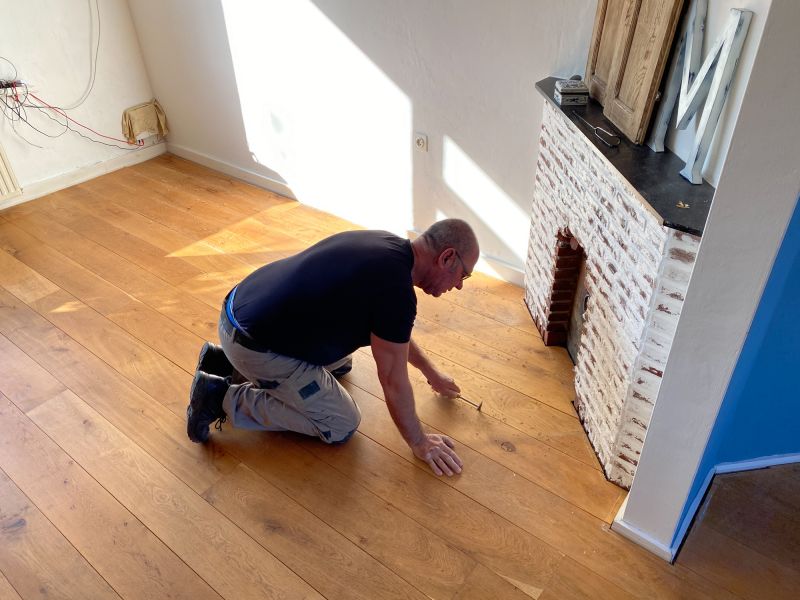 Pine Floor Installation in Columbia, MD