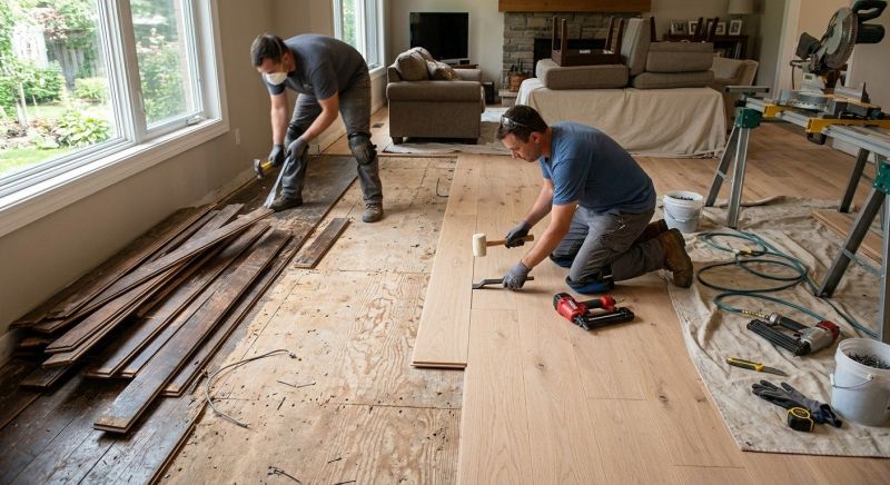 Wood Floor Replacement in Baltimore, MD